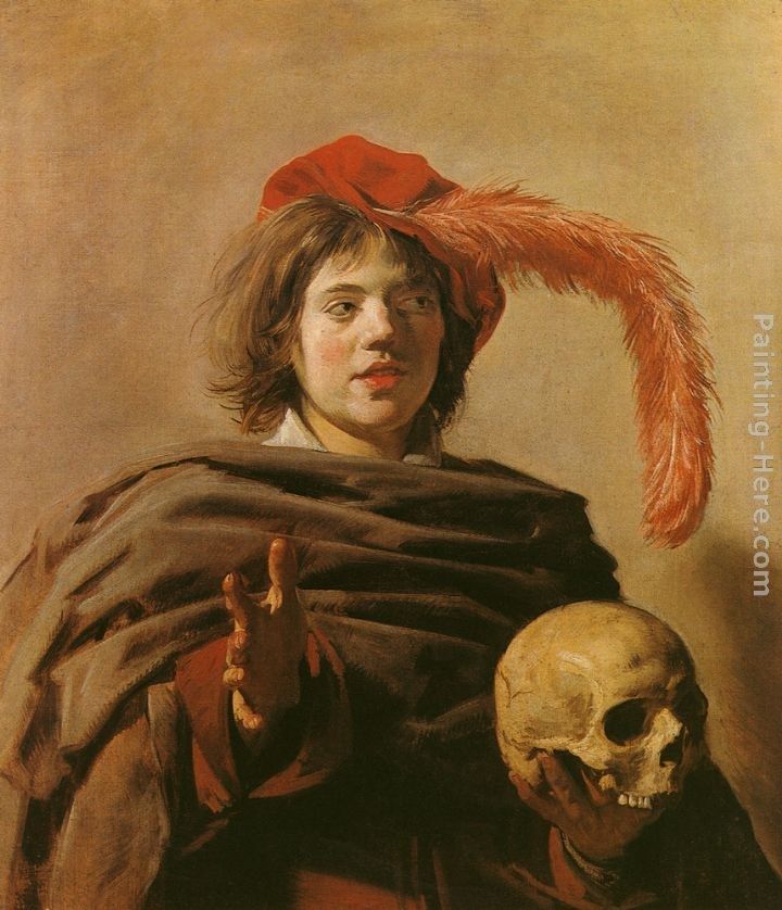 Frans Hals Boy with a Skull